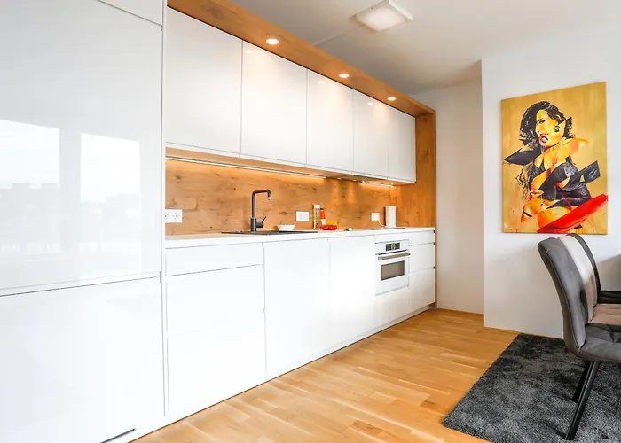 Luxury Two Bedroom Penthouse With Big Terrace And View * Vienna